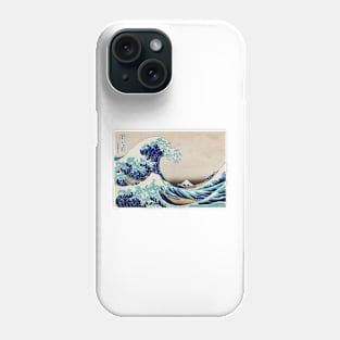 japanese waves Phone Case