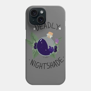 Deadly Nightshade Phone Case