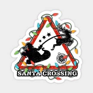 SANTA CROSSING Magnet