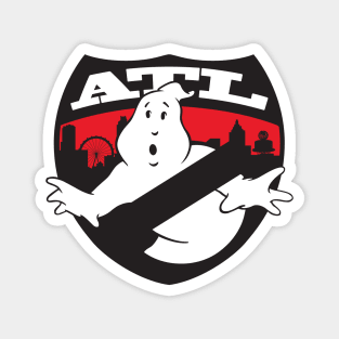 ATL Ghostbusters - Red-Jacket Magnet