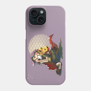 Liz y Ren hug Phone Case