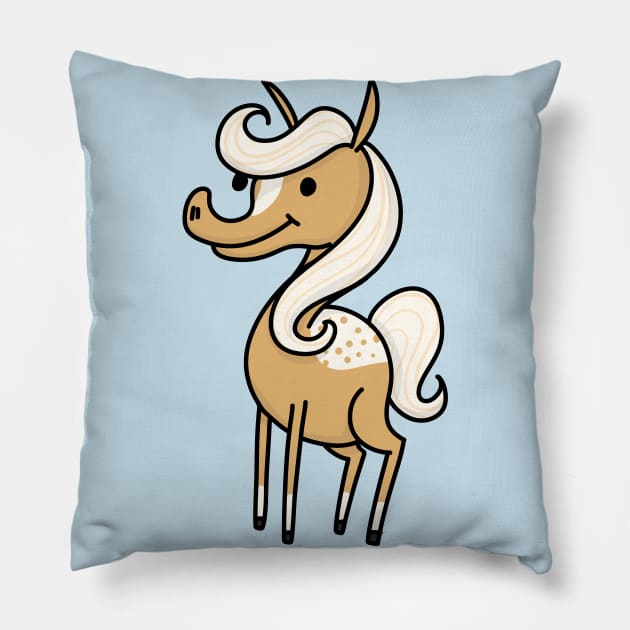 Little horse Pillow by Jamtastic