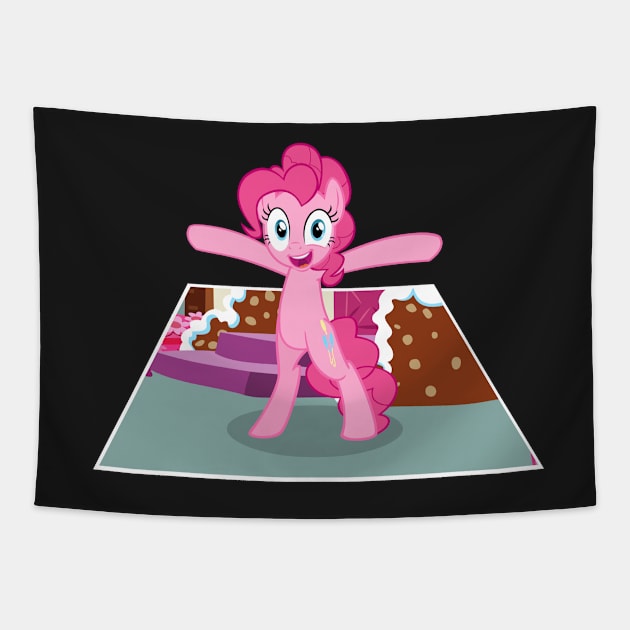 Picture Popout - Pinkie Pie Tapestry by Brony Designs