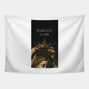 you should see me in a crown art aesthetic sherlock holmes phone case poster Tapestry