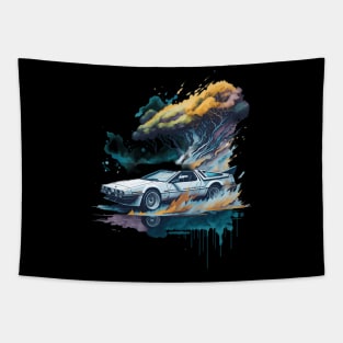 Summer Art DMC DeLorean Tapestry