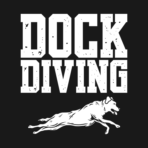 DOCK DIVING LABRADOR by Tee Trends