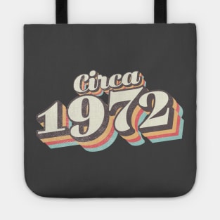 circa 1972 birthday year Tote