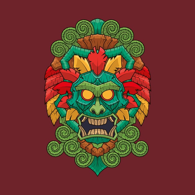 Tiki Mask Anatoa by BJManchester