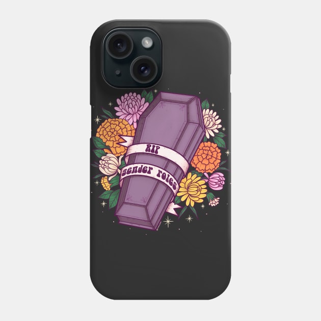 RIP Gender Roles Phone Case by chiaraLBart