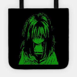 sad girl Tote