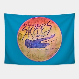 Oakland Skates Roller Hockey Tapestry