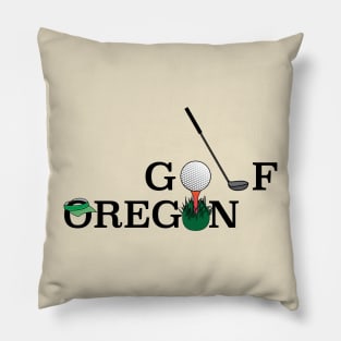 Golf Oregon Pillow