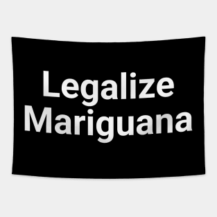 Legalize Mariguana Funny Pun Tapestry