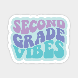 Second Grade Vibes Magnet