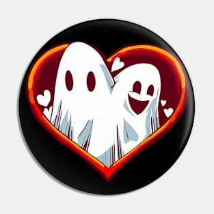 Two ghosts love Pin