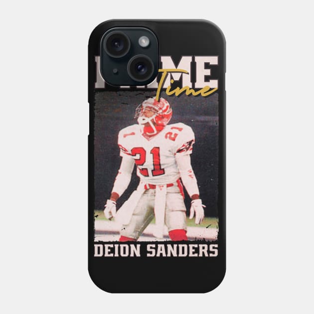 Retro Deion Prime Time III Phone Case by Marc Graphic