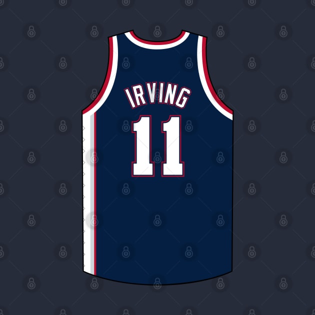 Kyrie Irving Brooklyn Jersey Qiangy by qiangdade