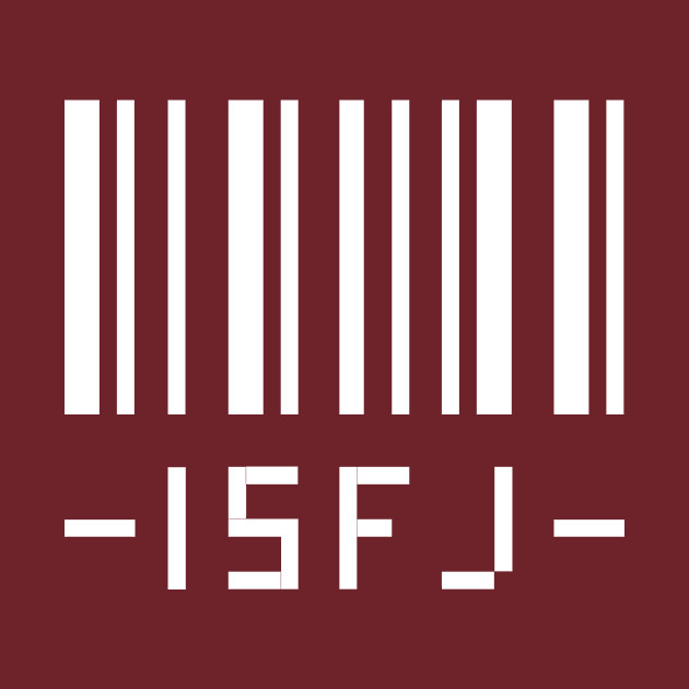 -ISFJ- Barcode by The MBTI Shop