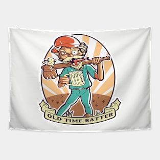 OLD TIME BATTER Tapestry