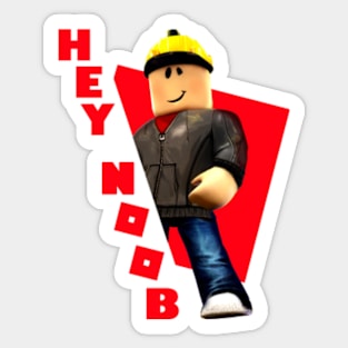 7012684 Roblox Oof Meme Funny Noob Gamer Gifts Idea Stickers for