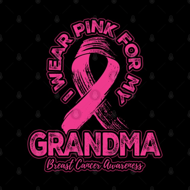 I wear pink for my Grandma by aneisha