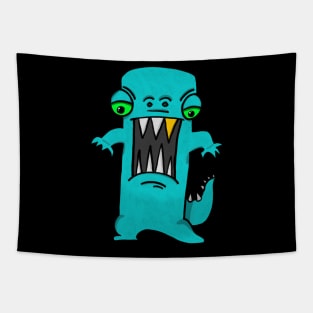 Gold Tooth Zilla Tapestry