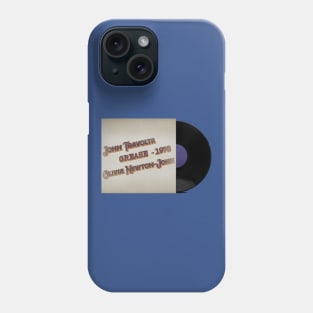 RETRO VINYL JOHN AND OLIVIA 1978 Phone Case