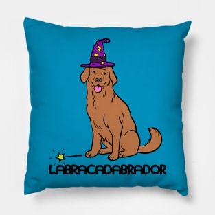 Labracadabrador Pillow