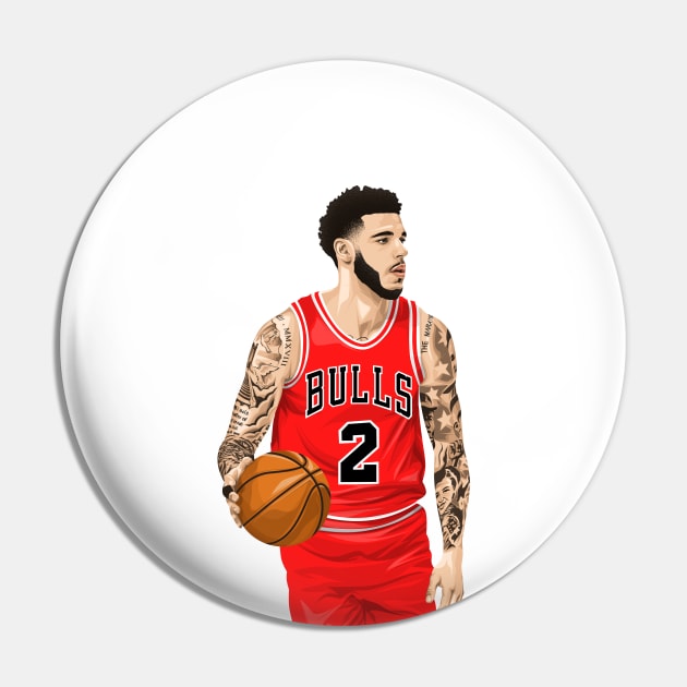 Lonzo Ball Pin by knnthmrctn