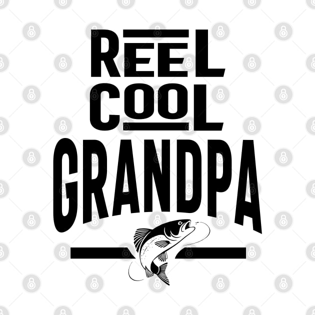 Mens Reel Cool Grandpa Gifts by cidolopez