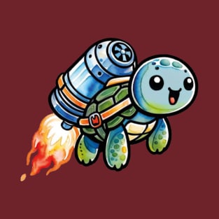 Jetpack turtle T-Shirt