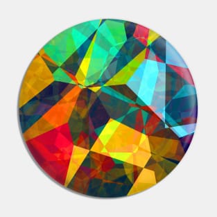 Bright Colors Shape Pin