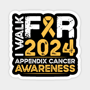 Appendix Cancer Awareness Walk 2024 Magnet