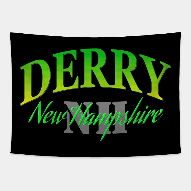 City Pride: Derry, New Hampshire Tapestry by Naves