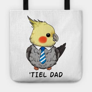 Proud Tiel Dad: Passionate Parrot Lover Design Tote