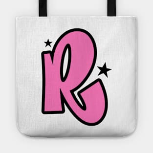 R letter Tote