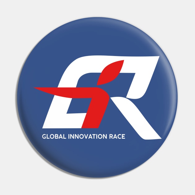 Global Innovation Race Pin by HIDENbehindAroc