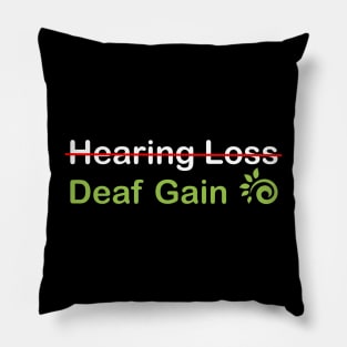 Deaf Gain Pillow