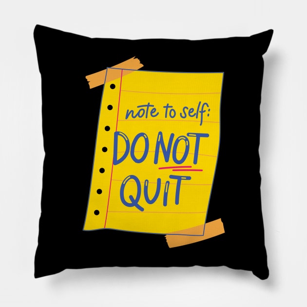 Do not QUIT Pillow by SzlagRPG