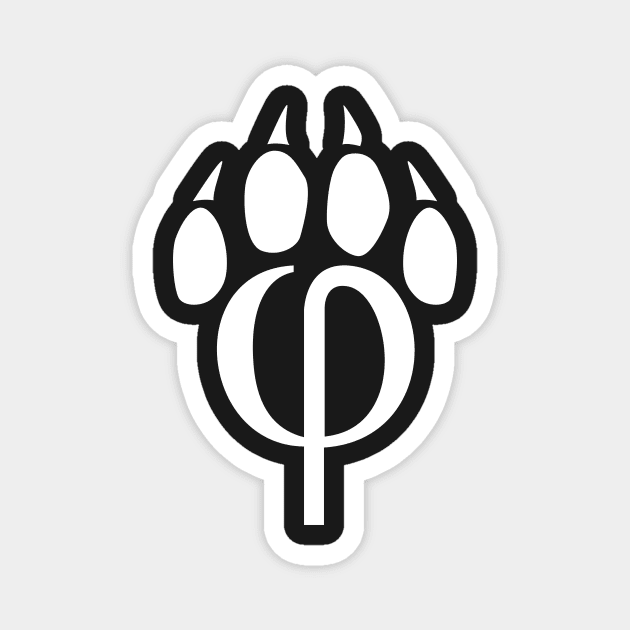 Furry Symbol Magnet by MeatMan