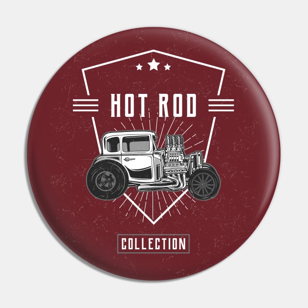 Hot Rod Collection Pin by Cds Design Store