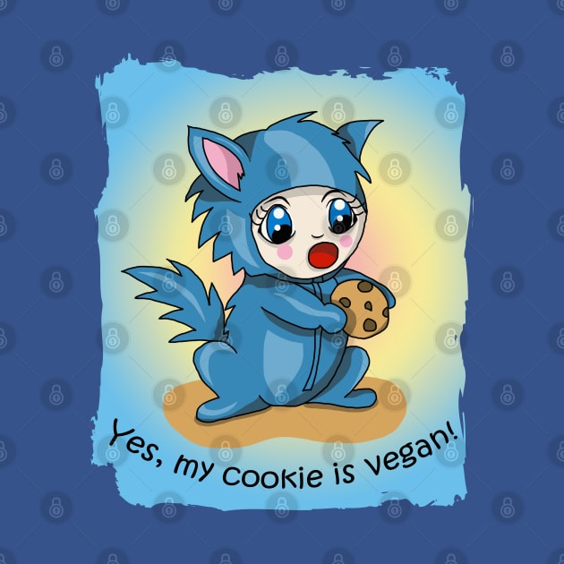 Yes my cookie is vegan by cuisinecat