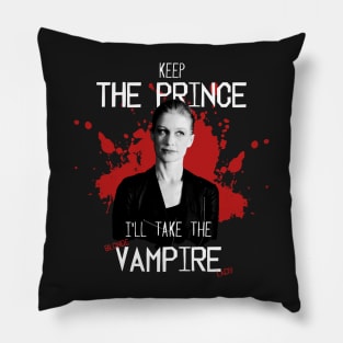 Keep the prince, I'll take the blonde vampire lady Pillow