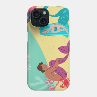 Merpeople Under the Sea Phone Case