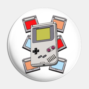 Retro Gaming Console Pin