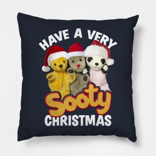 Sooty Christmas Have A Very Sooty Christmas Pillow