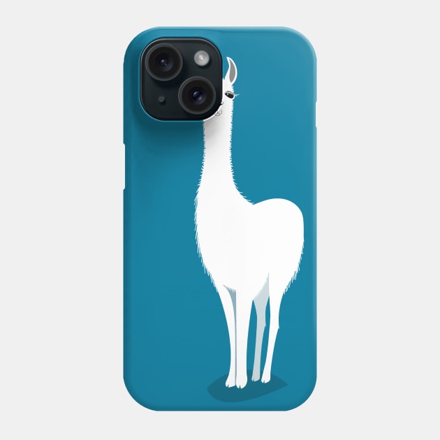 STANDING LLAMA #2a Phone Case by JeanGregoryEvans1