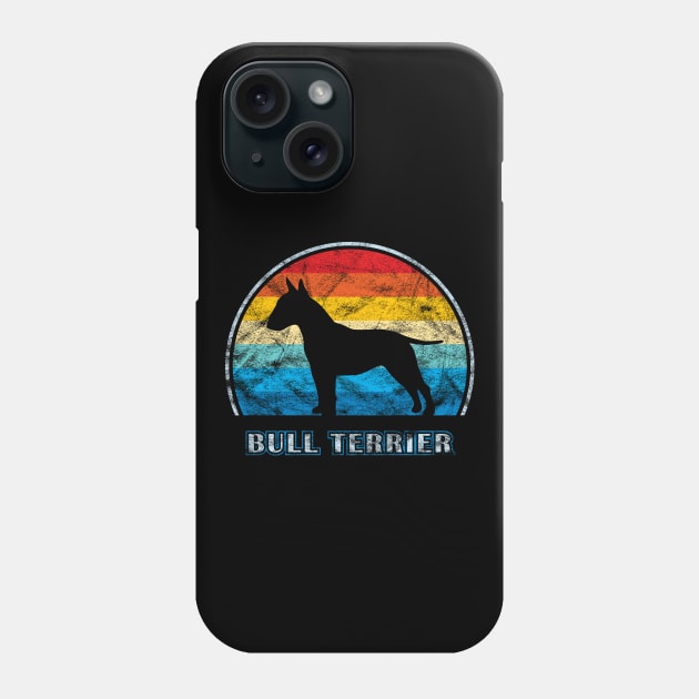 Bull Terrier Vintage Design Dog Phone Case by millersye