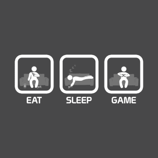 Eat, Sleep, Game (Console) T-Shirt