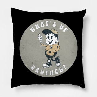 What's Up Brother? (mascot) Pillow